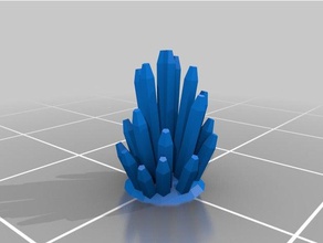 casuale cristalli oggetti di scena su misura 3d print model - Mito3D