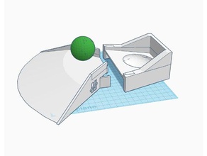 mini golf xilófono rampa juegos y juguetes el mini-golf poner la las rampas 3d print model - Mito3D
