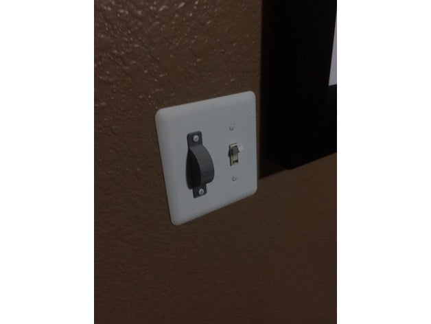 light switch cover household 3D print model - Mito3D