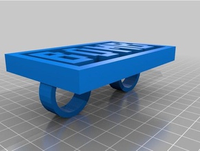 ring-Bombe Ringe kundengebundene 3d print model - Mito3D