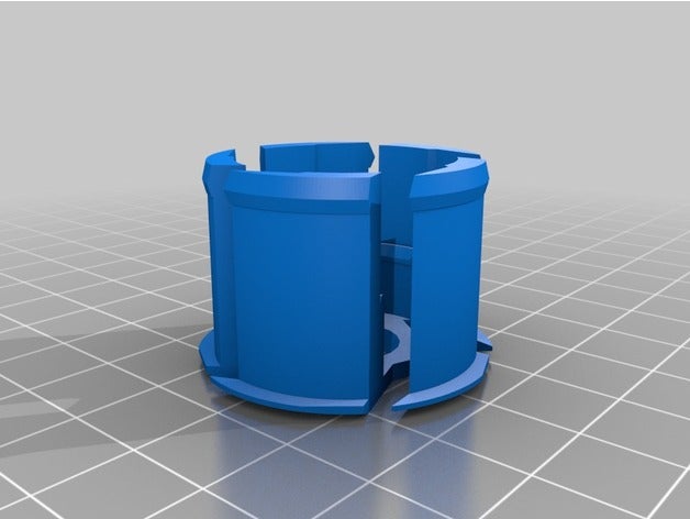 3d-soultech, 5 kg filament spool-hub-2 3d Drucker Zubehör kundengebundene 3D print model - Mito3D