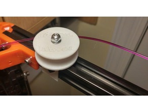 40mm spool pulley wheel 3d print model - Mito3D