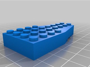 4x8 asa brinquedos de construção personalizado 3d print model - Mito3D