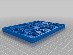 cortador de fondant flamme La impresión en 3d 3d print model - Mito3D