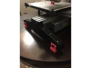 minimax-Fuß-mount-Ersatz 3d-Drucker Teile 3dprinting makerstoolworks minimax 3d print model - Mito3D