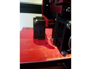 geringes Gewicht-fan duct 3d Drucker Zubehör blower 3d print model - Mito3D
