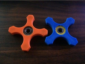 spinner impresso nozes fidget giratório brinquedo 3d print model - Mito3D