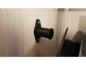 wall mounted spool-Halter 3d Drucker Zubehör filament spool holder spoolholder spool-mount 3d print model - Mito3D