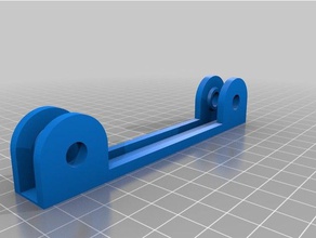 filament spool roller shorter 3d printer accessories 3d print model - Mito3D