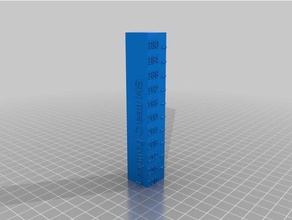 leapfrog creatr hs pla customized temperature calibration tower 3d printing tests 3d print model - Mito3D