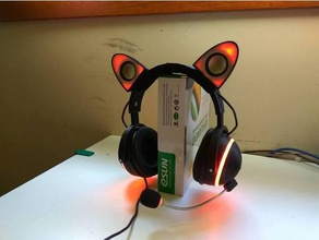 meaw headphones audio 3d print model - Mito3D