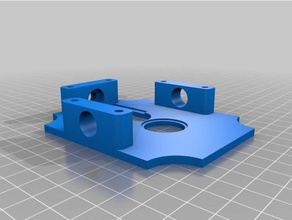 caliente pegamento en barra el extrusor diy 3d print model - Mito3D