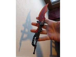 monster hunter - abiorugu greatsword props fantasy gaming knife sword weapon 3d print model - Mito3D