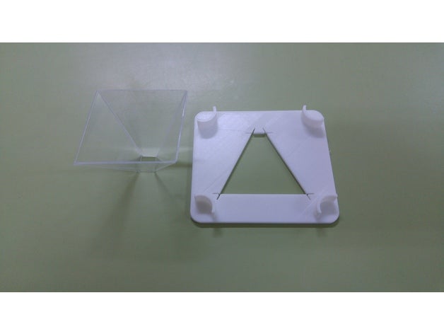la plantilla pir mide holograma piramid piramide 3D print model - Mito3D
