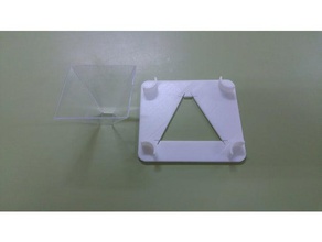 plantilla pir mide ologramma holograma piramide 3d print model - Mito3D