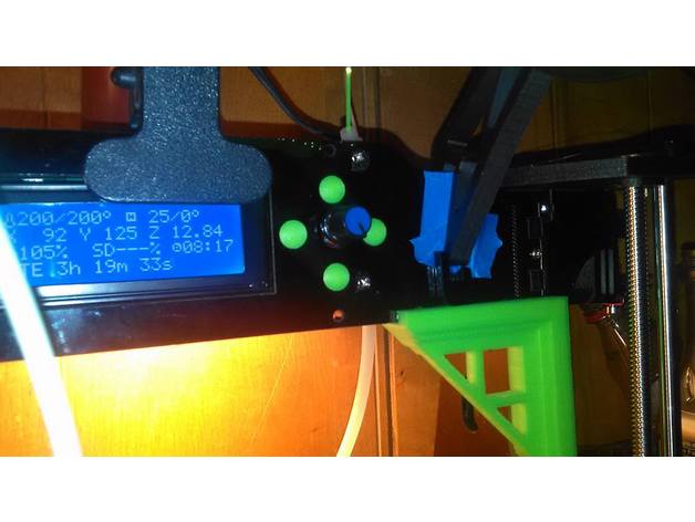 il pulsante lcd plug anet a8 tronxy 802 Stampante 3d parti la spina 3D print model - Mito3D