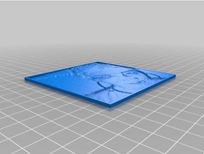 150x150 claire 2d sanat özelleştirilmiş 3d print model - Mito3D
