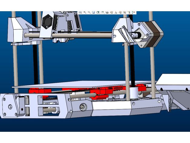 jeux dans le plateaux dagoma discoeasy 200 support v2 L'impression 3d dagomaniack lm8uu titulaire plateau sc8uu roulements linéaires 3D print model - Mito3D