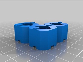 lock blocks construction toys 3d print model - Mito3D