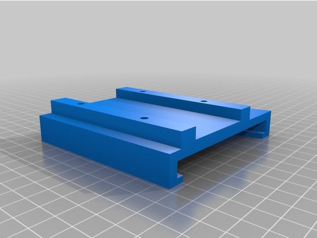 solid state röle askı aparatı - a8 i3 klon yazıcı 3d parçaları 3D print model - Mito3D