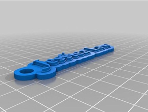 jessica fondemento keychains customized 3d print model - Mito3D