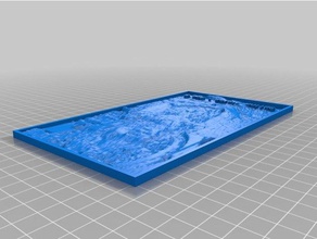 selinar lithopane 2d sanat özelleştirilmiş 3d print model - Mito3D
