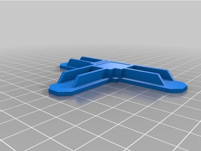 3-forma de t conector 3d print model - Mito3D