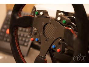 buttonplate aliexpress rueda open sim de la racing simracing 3d print model - Mito3D