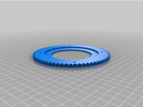 lazy susan engrenagem robótica 3d print model - Mito3D