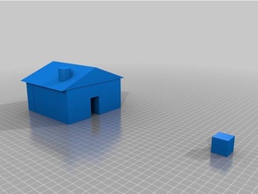 hannahs evi 3d baskı 3d print model - Mito3D