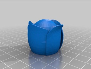 rose bottom 3d printing storm lake 3d print model - Mito3D