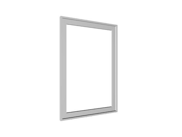 simple picture frame bilderrahmen decor 3 2 bilder rahmen 3D print model - Mito3D