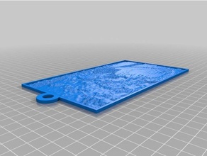 özelleştirilmiş lithopane wir benim 2d sanat 3d print model - Mito3D
