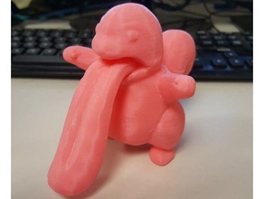 lickitung toy & game accessories lickytung 108 pokemon figures tongue 3d print model - Mito3D