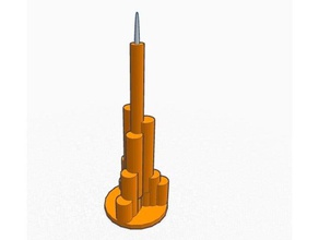 burj khalifa Gebäude & Strukturen 3d print model - Mito3D