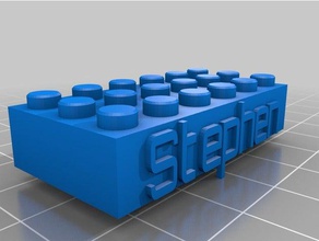 stephen's brick construction toys customized 3d print model - Mito3D