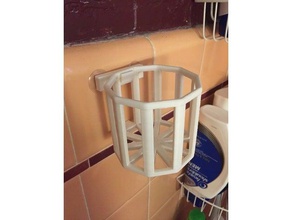 shower cup beer holder bathroom drink 3d print model - Mito3D