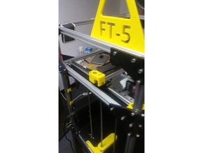 folgertech ft-5 x polia de desvio atualização Impressora 3d peças ft5 3d print model - Mito3D