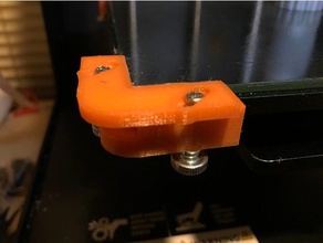 wanhao d6 cama de cristal clips Impresora 3d accesorios 3d print model - Mito3D