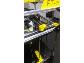 folgertech ft-5 y de pignon mise à niveau L'imprimante 3d pièces fiskauto ft5 galet 3d print model - Mito3D