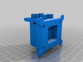 hesine m505 - anet a8 upgrade kit y tension block 3d printer parts 3d print model - Mito3D