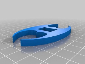 Herz Kopfhörer wickeln 3d-drucken 3d print model - Mito3D