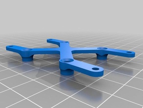 connex prosight vtx montagem fc espaçamento entre furos partes 3d print model - Mito3D