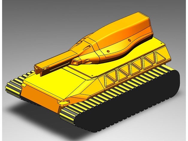 tank coilgun arduino games gauss gun 3D print model - Mito3D
