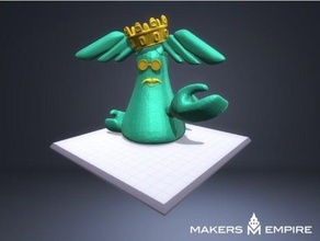 karaté roi art 3d print model - Mito3D