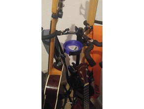 selección de la guitarra bandeja conversión soporte micrófono titular copa música 3d print model - Mito3D