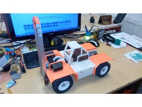 rc forklift loader uni parts 1 10 14 4x4 model r c vehicles tamiya 3d print model - Mito3D