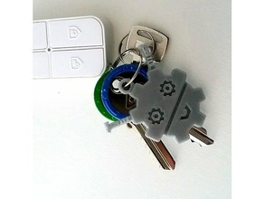chave de cadeia chaveiros 3d print model - Mito3D