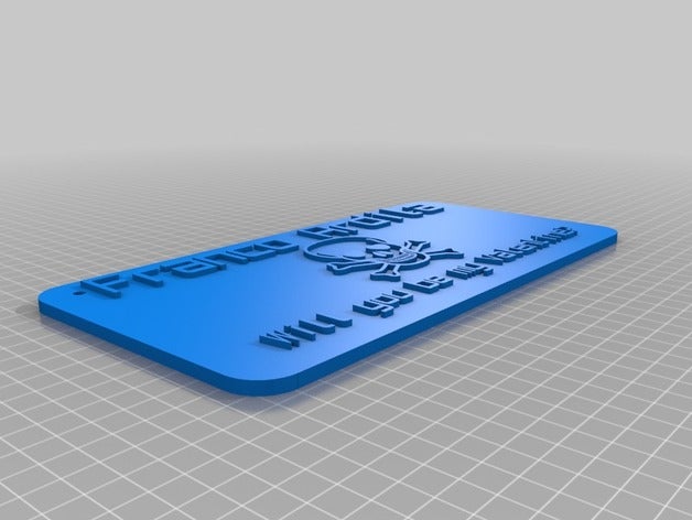 la fra signos y logotipos personalizado 3D print model - Mito3D