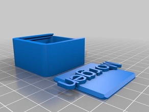 la mia su misura intorno coperchio della scatola i contenitori 3d print model - Mito3D